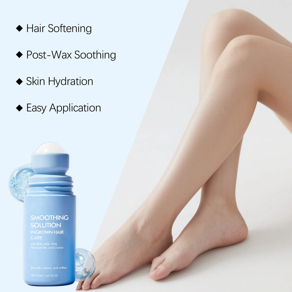 Ingrown Hair AHA+BHA+PHA Smoothing Roller