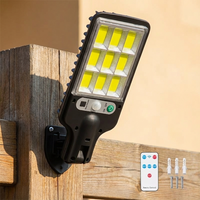 Outdoor Weatherproof Solar Street Light with Motion Sensor & Remote