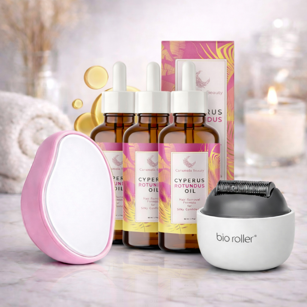 Caramela Beauty Permanent Hair Reduction Kit