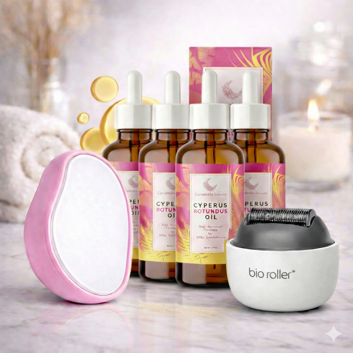 Caramela Beauty Permanent Hair Reduction Kit