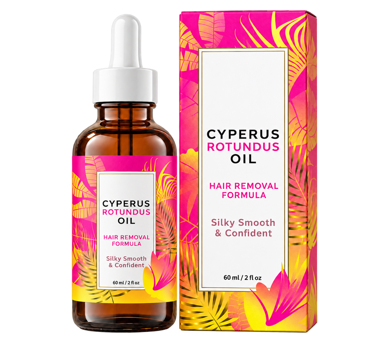 Cyperus Rotundus Oil for Hair Reduction Natural Permanent Hair Reduction