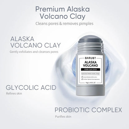 Alaska Volcano Blackhead & Pore Deep Cleansing Clay Mask Stick