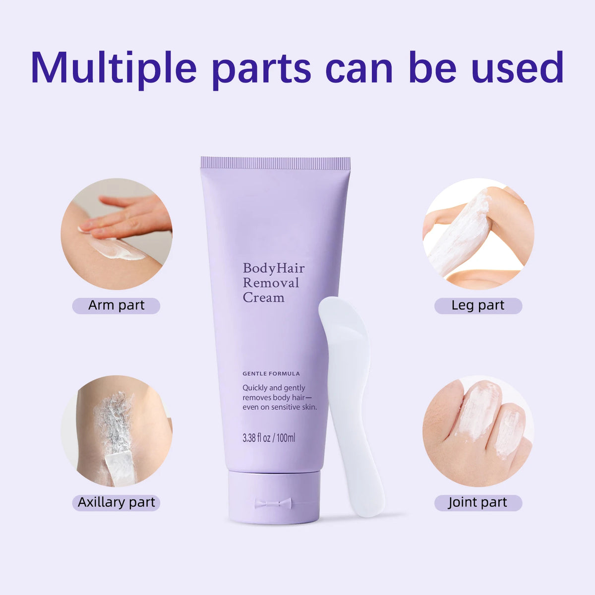 Gentle Full Body Hair Removal Cream