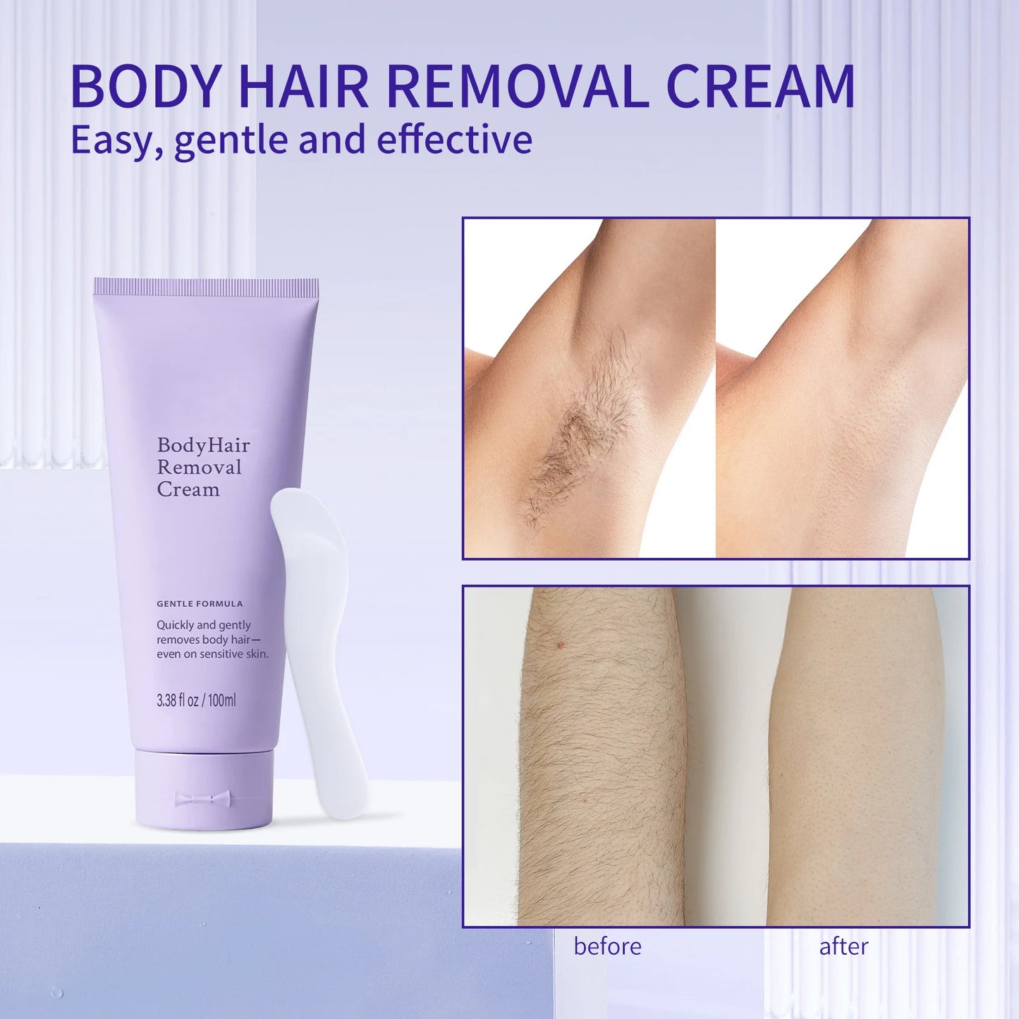 Gentle Full Body Hair Removal Cream