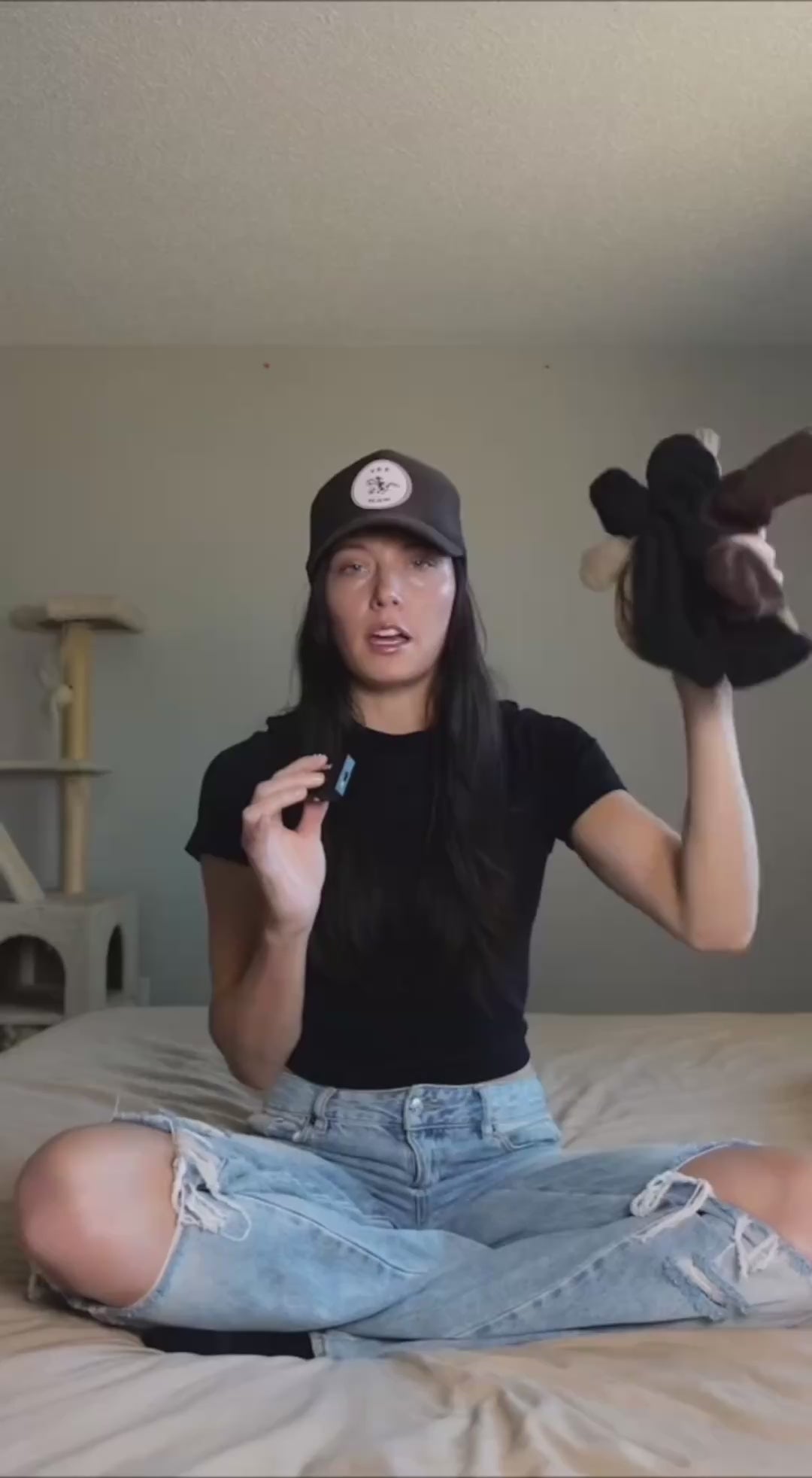 Wool Women's Medium Socks Thickened Keep Warm Pure Color video